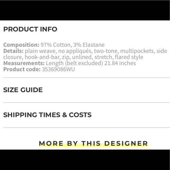 RAOUL SKIRT - 🚫SOLD🚫 - Picture 6 of 7